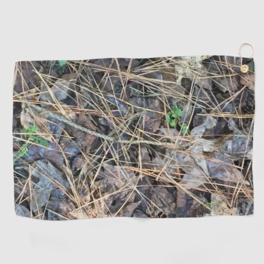 Camo Hunting Towel, Camouflage Golfhanddoek (Horizontaal)