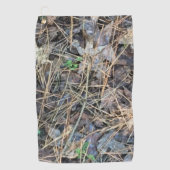 Camo Hunting Towel, Camouflage Golfhanddoek (Voorkant)