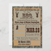 Camo I Do Barbecue Invitation Kaart (Voorkant)