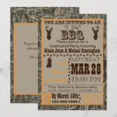 Camo I Do Barbecue Invitation Kaart (Voorkant / Achterkant)