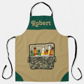 Camo Ice Chest met bier op maat Schort (Voorkant)