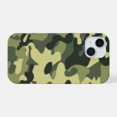 Camo iPhone 15 Case (Achterkant horizontaal)