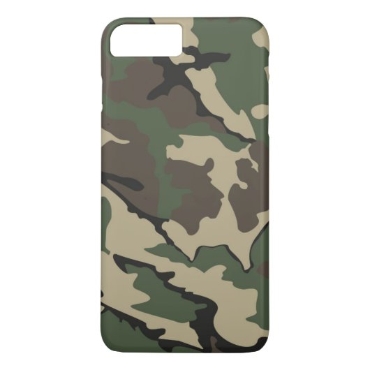 Camo iPhone 7 Plus, Barely Daar Hoesje (Achterkant)