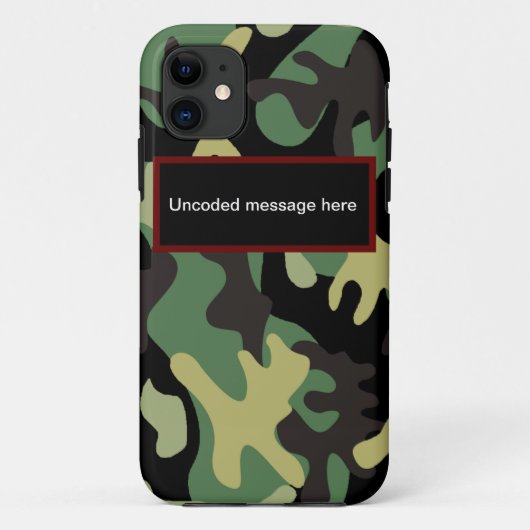 Camo iPhone/iPad-draagtas Case-Mate iPhone Case (Achterkant)