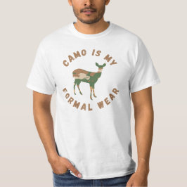 camo is mijn officiële Draag-hertenjacht T-shirt