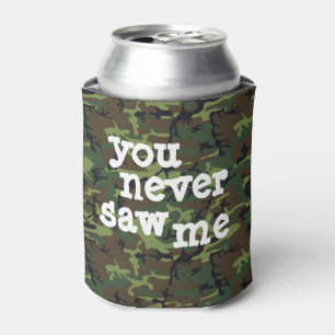 Camo je bier! blikjeskoeler
