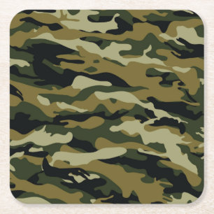 Camo Kartonnen Onderzetters