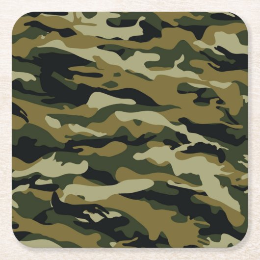 Camo Kartonnen Onderzetters (Voorkant)