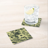 Camo Kartonnen Onderzetters (Insitu)