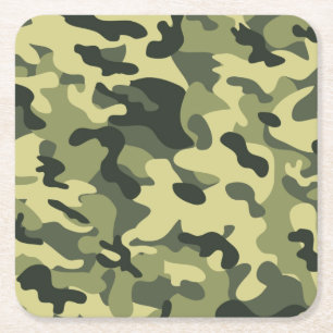 Camo Kartonnen Onderzetters
