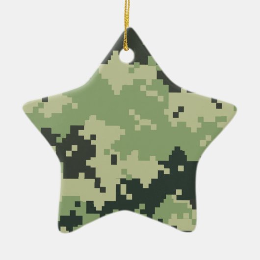 Camo Keramisch Ornament (Voorkant)