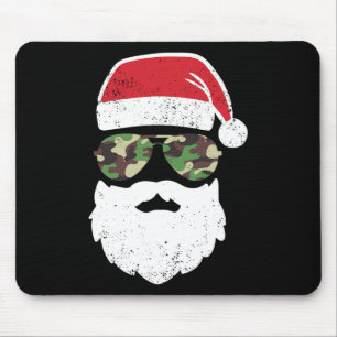 Camo Kerstmis In Juli Retro Vintage Camo Kerstmis Muismat