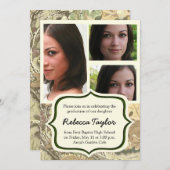 Camo klas van 2014 afstudeeradres kaart (Voorkant / Achterkant)