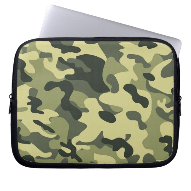 Camo Laptop Sleeve (Voorkant)