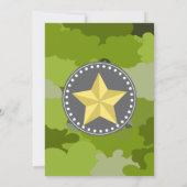 camo legers man jaagt volwassen jongen twijfelt ve kaart (Achterkant)