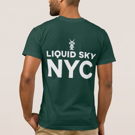 CAMO LIQUID SKY T-SHIRT (Achterkant)