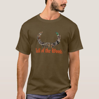 Camo logo t-shirt door Bull van de Bossen
