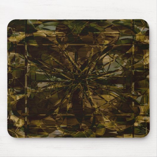 Camo Lover Petal Design Muismat (Voorkant)