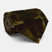 Camo Lover Petal Design Stropdas (Opgerold)