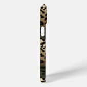 Camo Luipaardprint met Monogram Case-Mate iPhone Case (Achterkant / Rechts)
