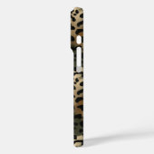 Camo Luipaardprint Monogram Case-Mate iPhone Case (Achterkant / Links)