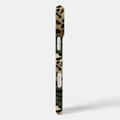Camo Luipaardprint Monogram Case-Mate iPhone Case (Achterkant / Rechts)