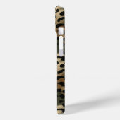 Camo Luipaardprint Monogram Case-Mate iPhone Case (Achterkant / Links)