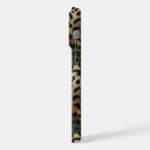 Camo Luipaardprint Monogram iPhone Hoesje (Linkerkant)