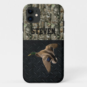 Camo Mallard Duck Hunting Sports Mannen Case-Mate iPhone Case