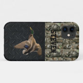 Camo Mallard Duck Hunting Sports Mannen Case-Mate iPhone Case (Achterkant (horizontaal))