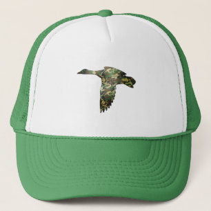 Camo - Mallard Duck in Flight Trucker Pet