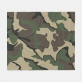 Camo, Medium Fleece Blanket (Voorkant (Horizontaal))