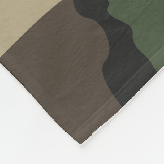 Camo, Medium Fleece Blanket (Hoek)