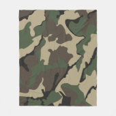 Camo, Medium Fleece Blanket Deken (Voorkant)