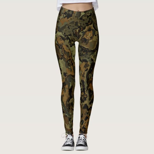 Camo Melt Leggings (Voorkant)