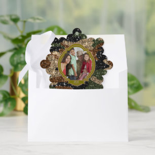 Camo Militaire Kleuren Fotovakantie Ornament Kaart