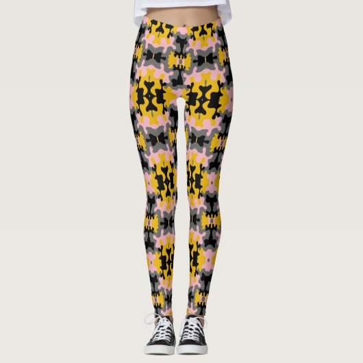 Camo Militaire Leggings (Voorkant)