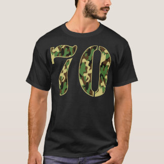 CAMO Militaire Soldaat Nummer 70 Jersey T-shirt