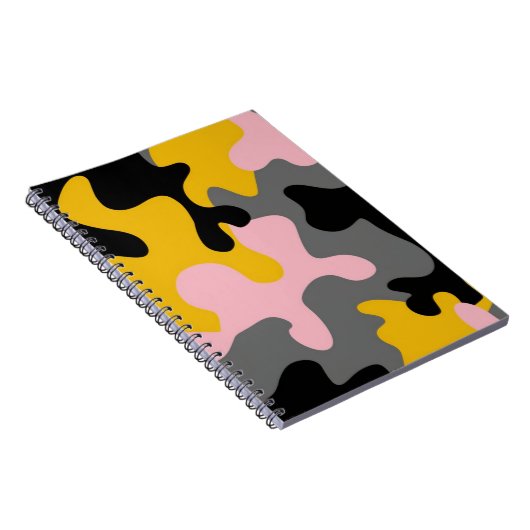 Camo Military Notitieboek (Rechterzijde)