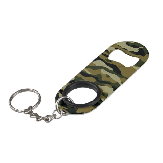 Camo Mini Flessenopener (Voorkant Gekanteld)