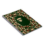Camo monkey hypebeast bape notitieboek (Rechterzijde)