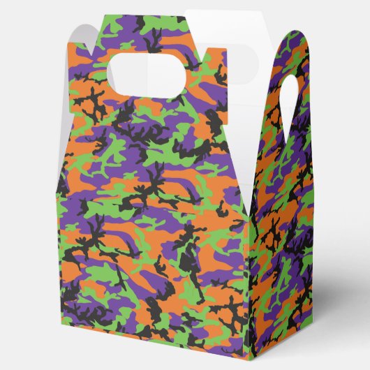 Camo Monster Halloween Edition Bedankdoosjes (Geopend)