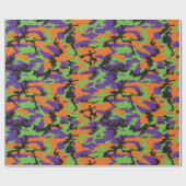 Camo Monster Halloween Edition Cadeaupapier (Vlak)