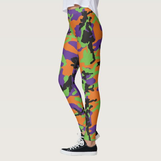 Camo Monster Halloween Edition Leggings (Links)