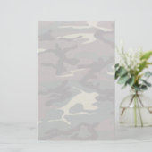 Camo No Lines Stationery Briefpapier (Staand voorkant)
