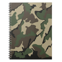 Camo, Notitieboek (80 pagina's B&W)