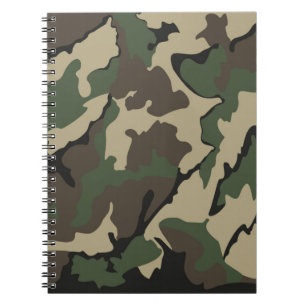 Camo, Notitieboek (80 pagina's B&W)