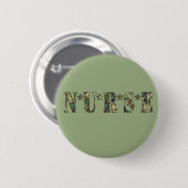 Camo Nurse Button (Voorkant /achterkant)