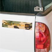 CAMO OERWOUD EVK-6165-48, DOE HET VOOR DALE! BUMPERSTICKER (Op Truck)