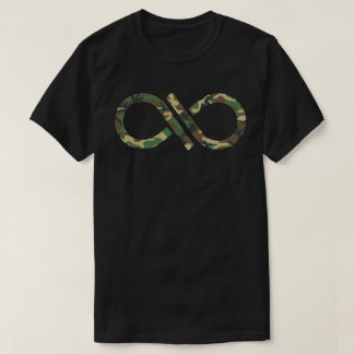 Camo oneindig visie t-shirt